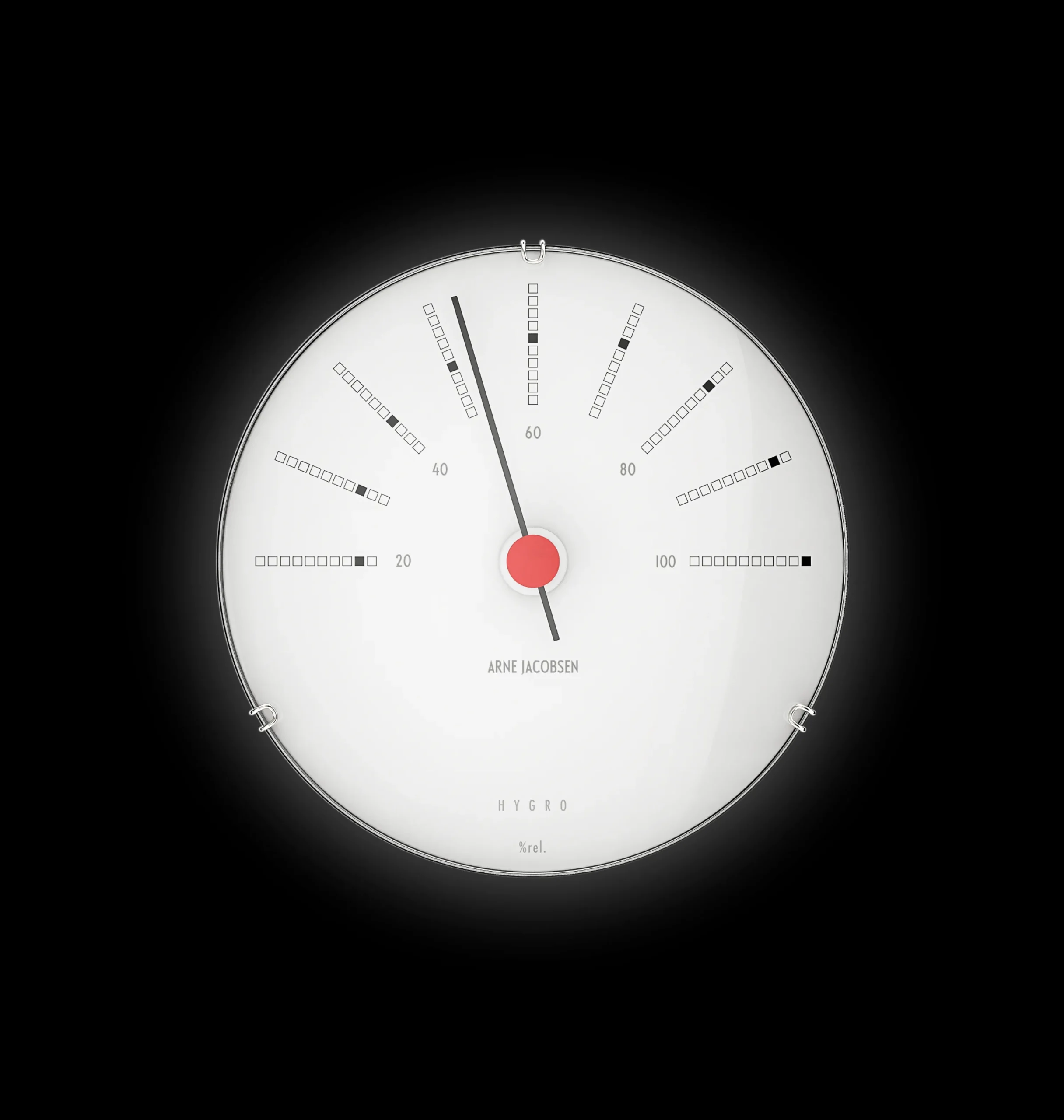 Arne Jacobsen Klokker Og Værstjanor*Clocks Bankers Hygrometer Ø12 cm