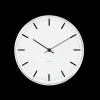 Arne Jacobsen Klokker Og Værstjanor*Clocks City Hall Veggur Ø29 cm hvit/sort