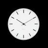 Arne Jacobsen Klokker Og Værstjanor*Clocks City Hall Veggur Ø16.5 cm hvit/sort
