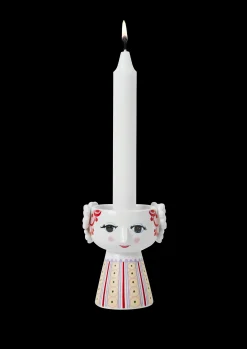 Bjørn Wiinblad Lysestaker Og Stearinlys|Kronelysestaker*Eva Lysestake H9.5 cm lavendel - Kjøp her