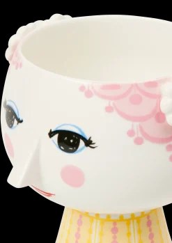 Bjørn Wiinblad Vaser Og Urtepotteskjulere|Urtepotter*Eva Potteskjuler på fot Ø15.5 cm pink