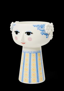 Bjørn Wiinblad Vaser Og Urtepotteskjulere*Eva Vase H18.5 cm blå - Kjøb her