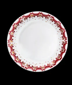 Bjørn Wiinblad Middagstallerkner|Servise*Guirlande Juletallerken Ø28.5 cm rød