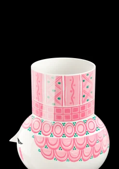 Bjørn Wiinblad Nyheter|Vaser Og Urtepotteskjulere*Olga Vase H15 cm pink