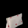 JUNA Nyheter|Vesker Og Toalettvesker*Daisy Nola Sminkepung 23x5x15 cm – Sand/Rød fra