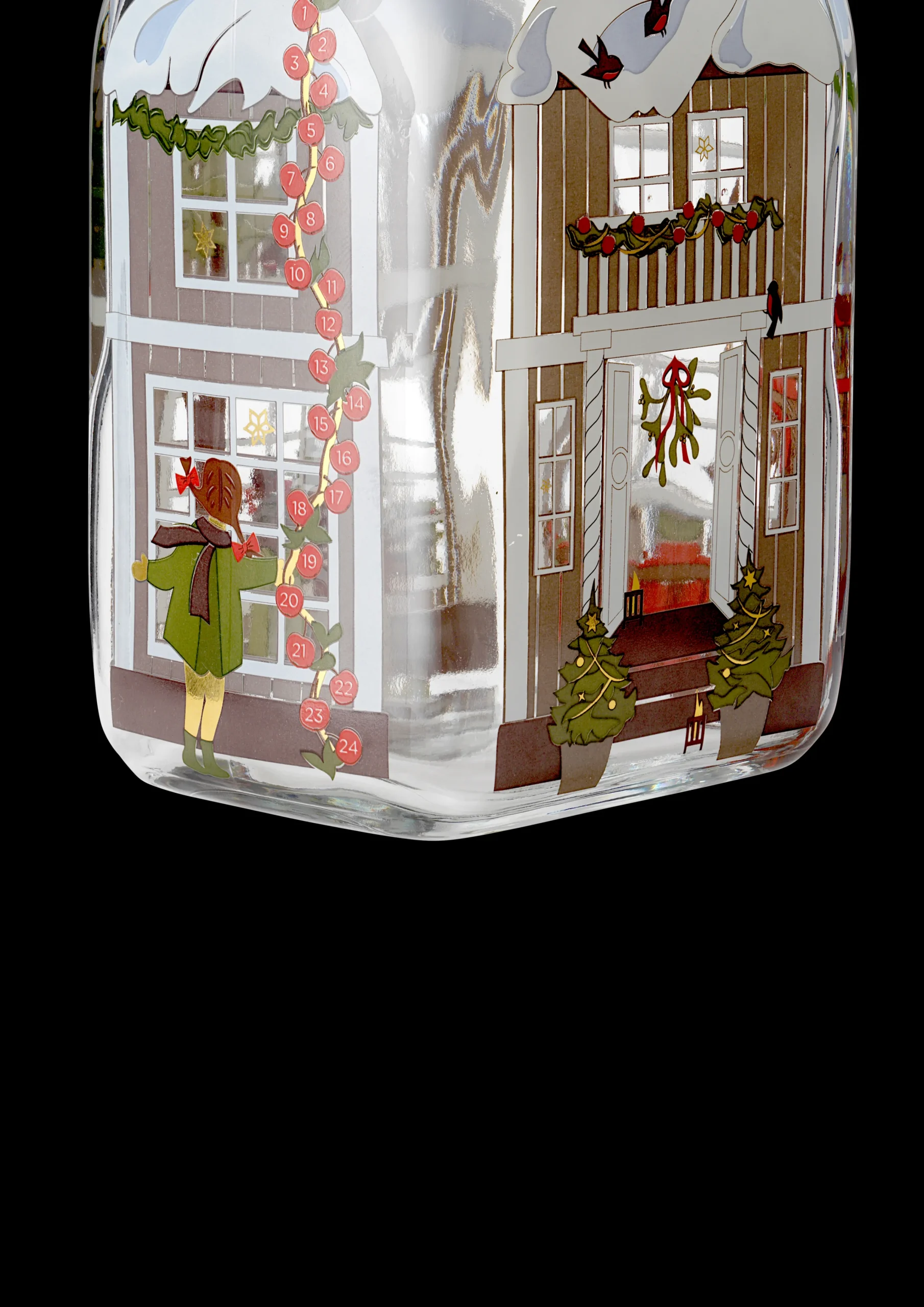 Holmegaard Karaffer*Christmas Juleflaske 2022 73 cl multi