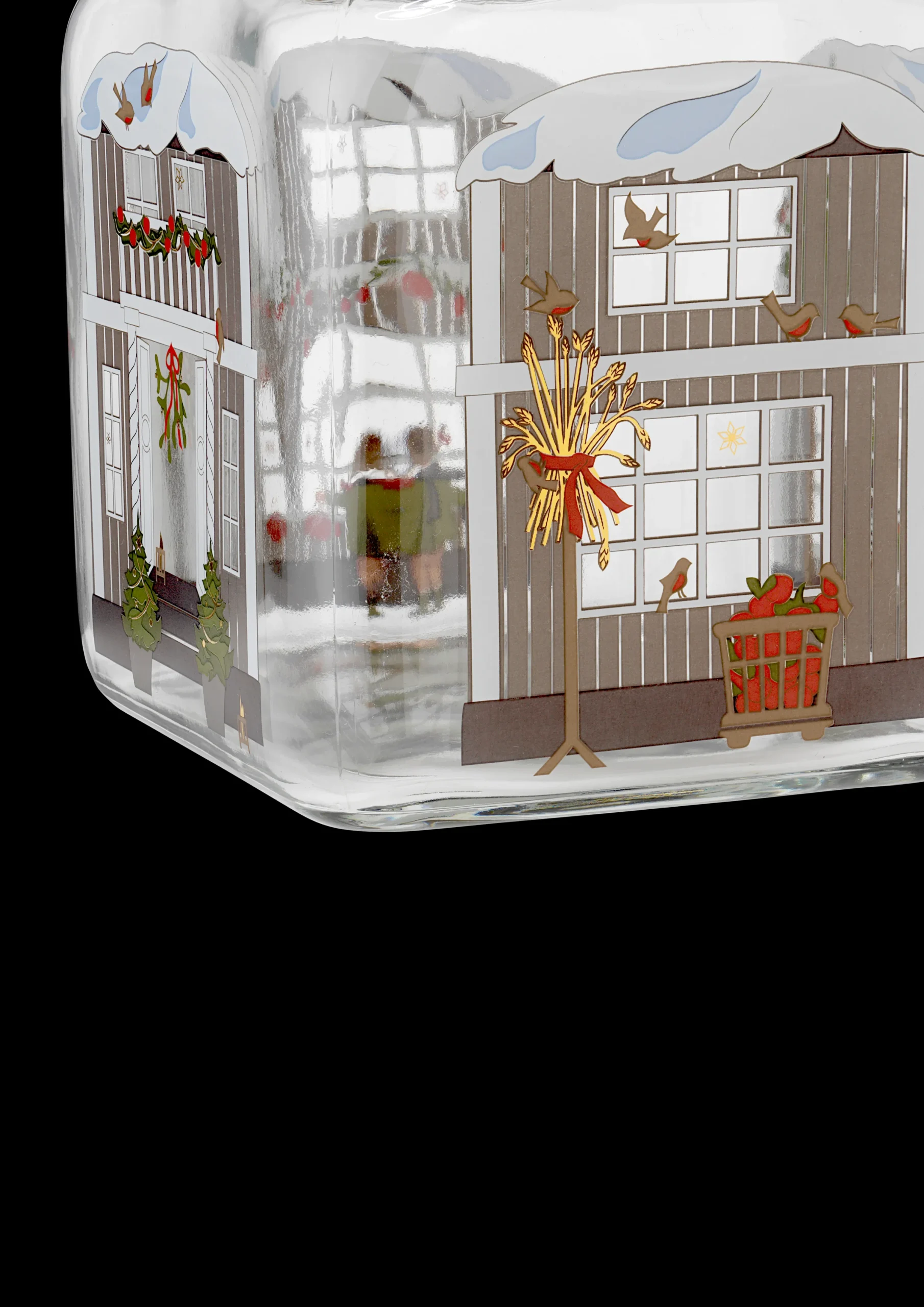 Holmegaard Krukker|Oppbevaringsglass Og Krukker*Christmas Julekakeglass 2022 H16 multi