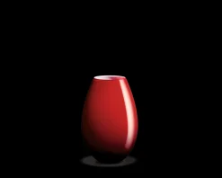 Holmegaard Vaser Og Urtepotteskjulere*Cocoon Vase H20.5 rød