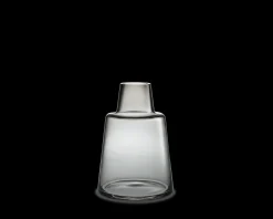 Holmegaard Vaser Og Urtepotteskjulere*Flora Vase kort hals H24 smoke