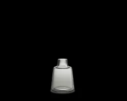 Holmegaard Vaser Og Urtepotteskjulere*Flora Vase kort hals H12 smoke