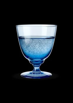 Holmegaard Vinglass*Flow Glass med stett 35 cl blå