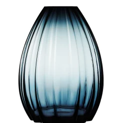 Holmegaard Vaser Og Urtepotteskjulere*2Lip Vase H45 mørk blå