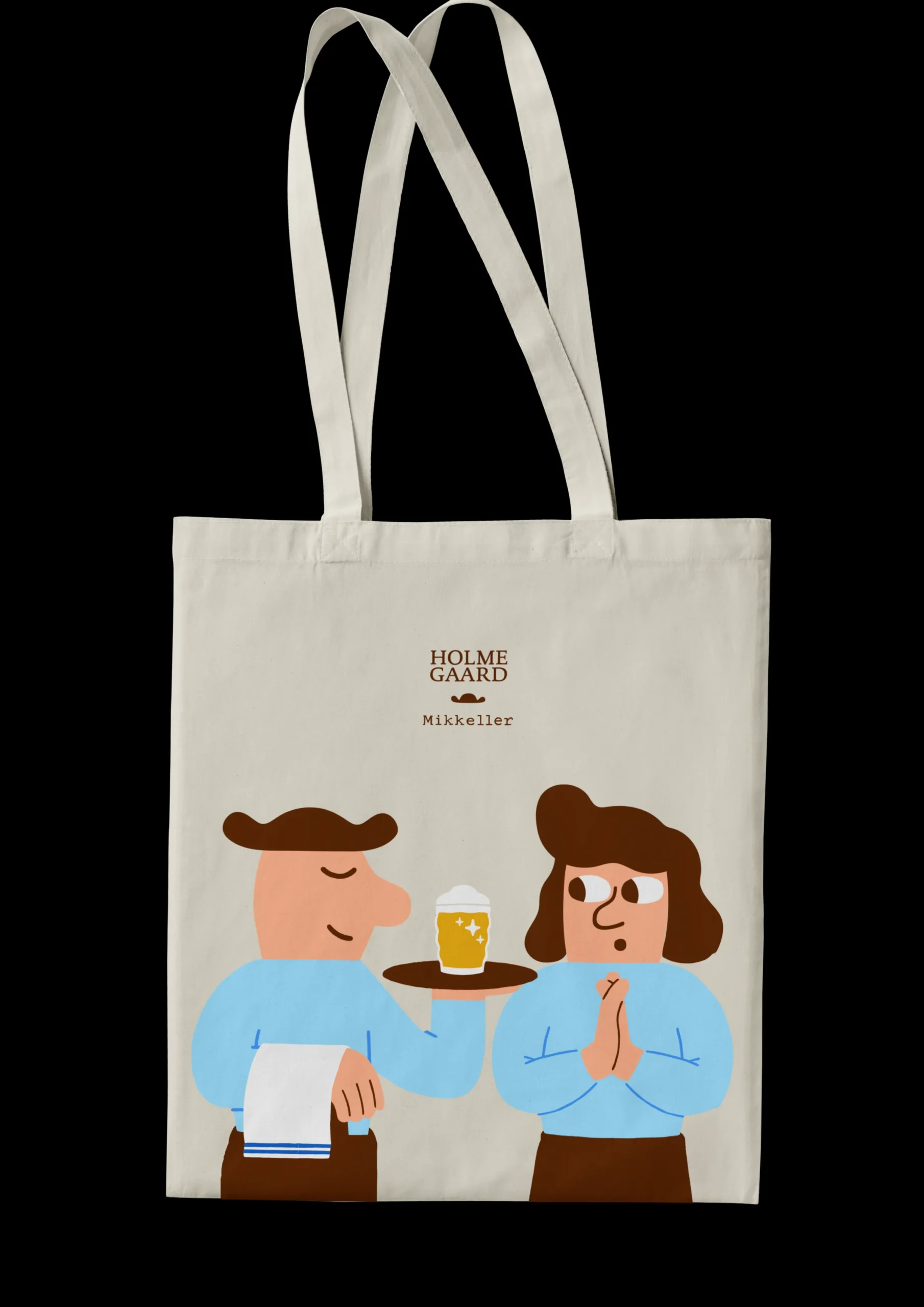 Holmegaard Vesker Og Toalettvesker*Mikkeller Tote bag 45x40 cm. Kjøp hos oss