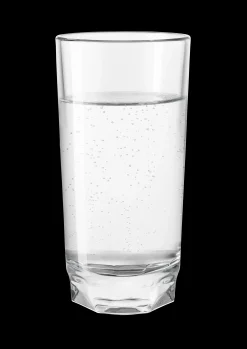 Holmegaard Drinkglass|Drinkglass*Prism Longdrinkglass 40 cl klar 2 stk.