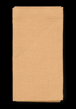 JUNA Servietter|Servietter*Basic stoffservietter, oker, 45 x 45 cm, 4 stk. – Kjøp her