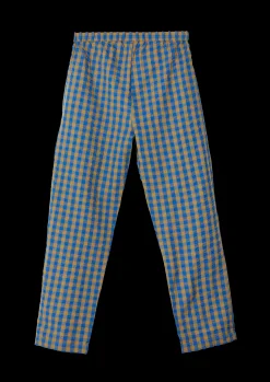 JUNA Nattøy*Bæk&Bølge Barbara pants XS blå/oker