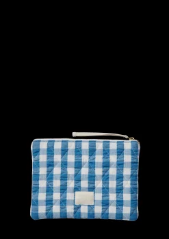 JUNA Vesker Og Toalettvesker*Bæk&Bølge Dalila Toiletbag 20x14 cm blå/bjørk