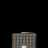 JUNA Vesker Og Toalettvesker*Bæk&Bølge Dalila Toiletbag 20x14 cm Blå/Oker.