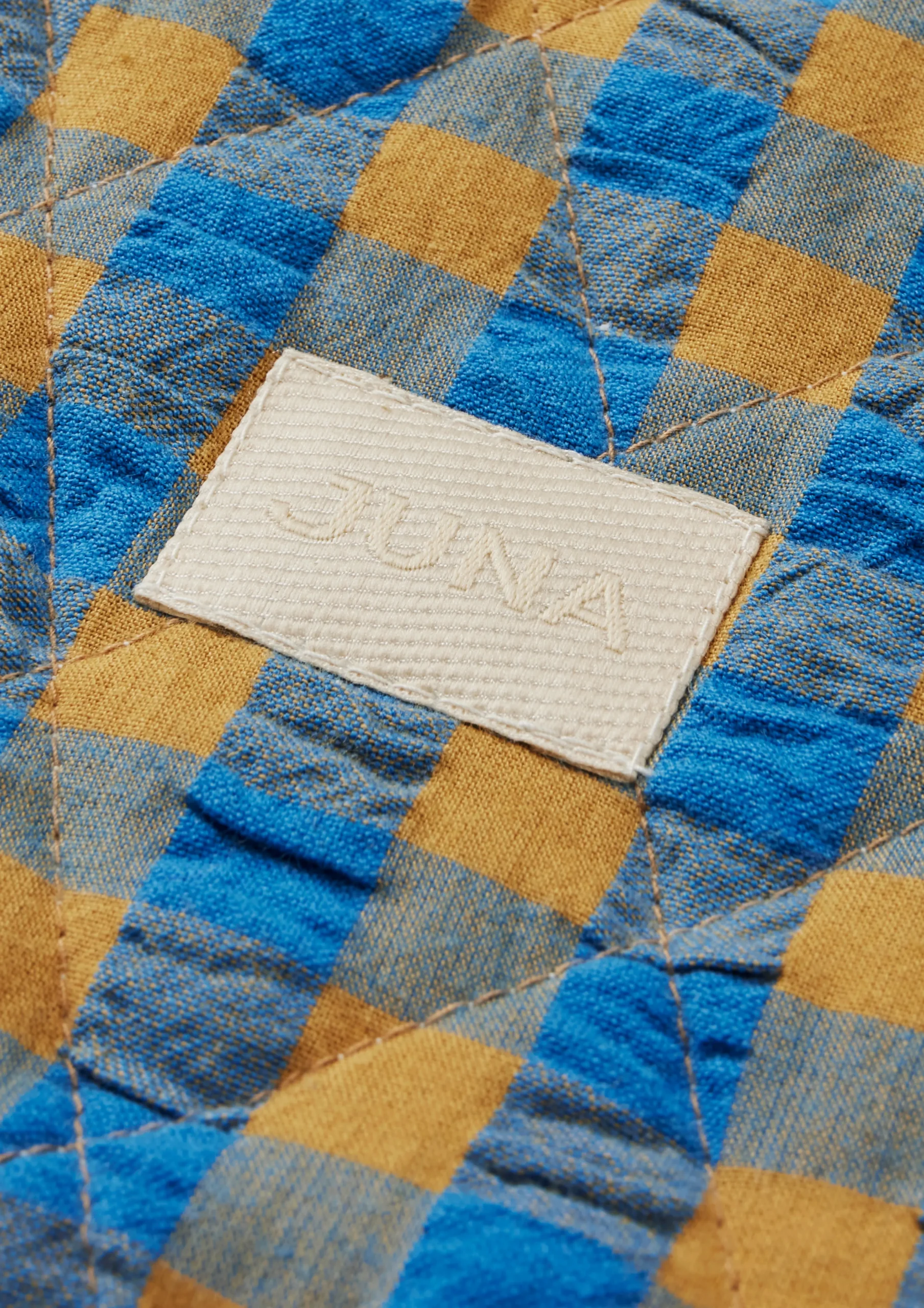 JUNA Vesker Og Toalettvesker*Bæk&Bølge Dalila Toiletbag 20x14 cm Blå/Oker.