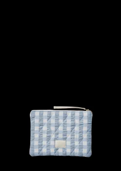 JUNA Vesker Og Toalettvesker*Bæk&Bølge Dalila Toiletbag 20x14 cm Lys blå/Hvit
