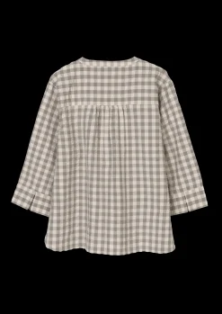 JUNA Nattøy|Topper*Bæk&Bølge Irene shirt XS grå/bjørk