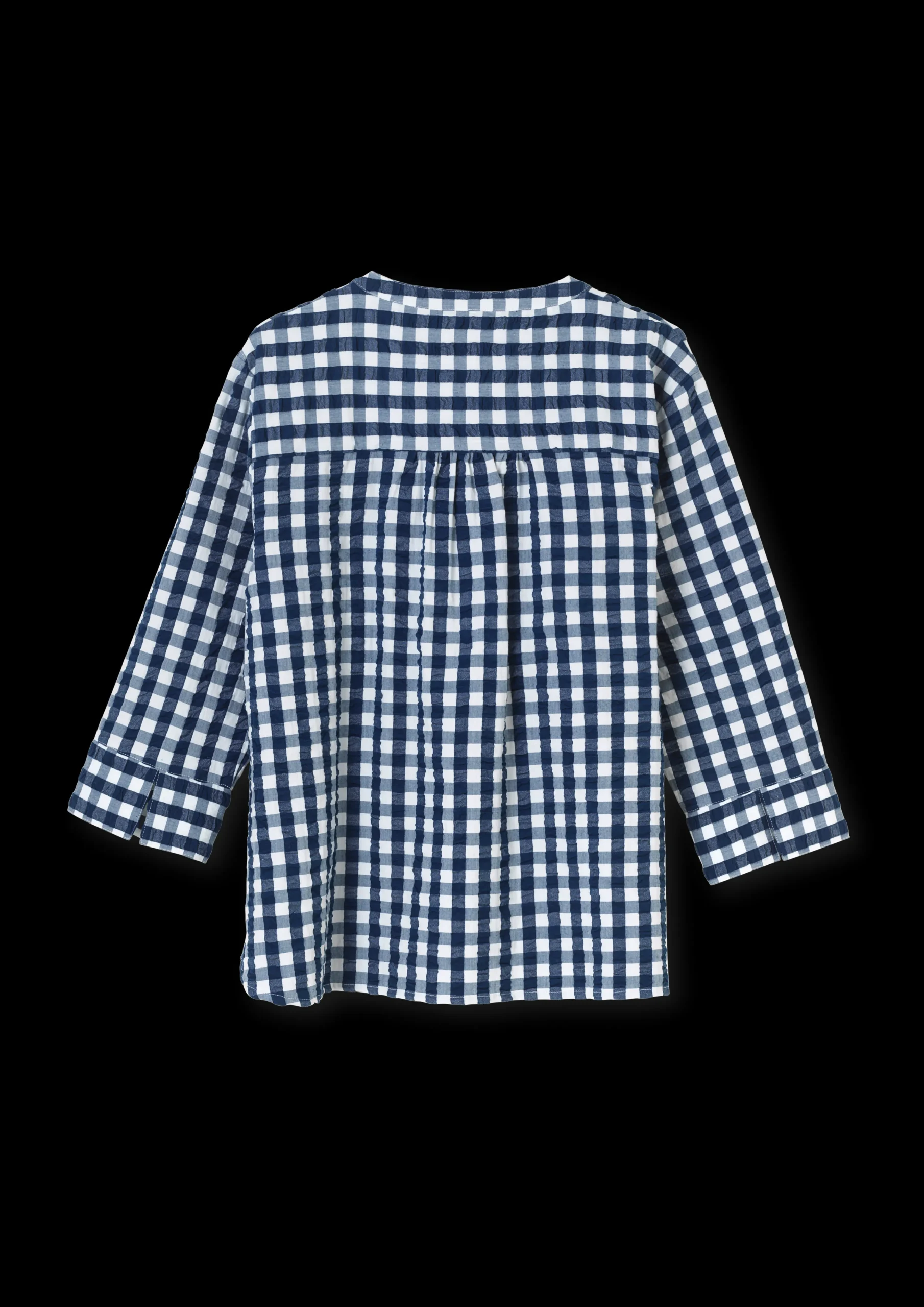 JUNA Nattøy|Topper*Bæk&Bølge Irene shirt XS mørk blå/hvit