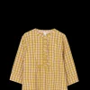 JUNA Nattøy|Topper*Bæk&Bølge Irene shirt XS pink/oker