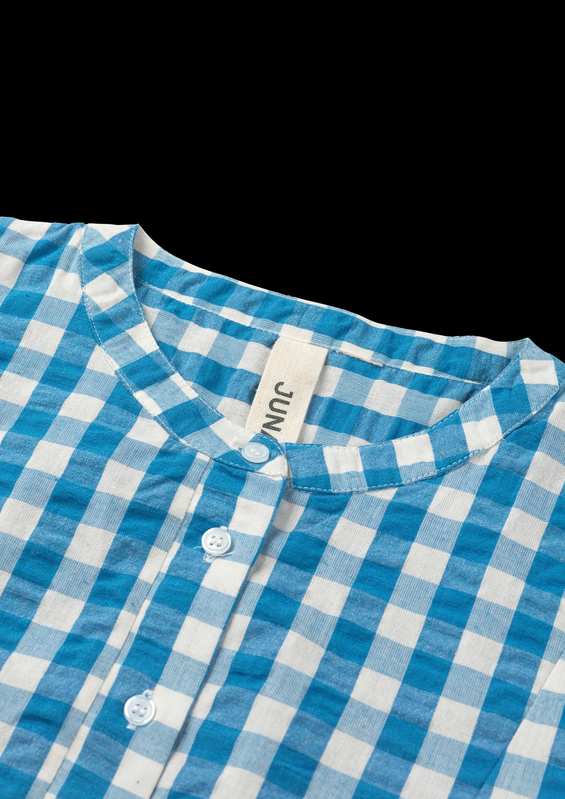 JUNA Nattøy|Topper*Bæk&Bølge Irene shirt S/M blå/bjørk