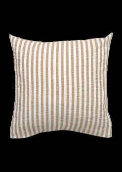 JUNA Putetrekk*Bæk&Bølge Lines Putetrekk 63x60 cm sand/hvit DK