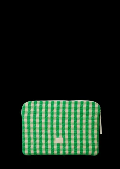 JUNA Pc-mapper Og Brilleetui*Bæk&Bølge Olivia laptop-sleeve grønn/sand – Rosendahl.com