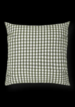 JUNA Putetrekk*Bæk&Bølge Putetrekk 63x60 cm grønn/hvit DK
