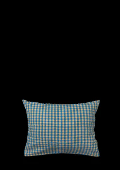 JUNA Putetrekk*Bæk&Bølge Putetrekk 70x50 cm blå/oker NO