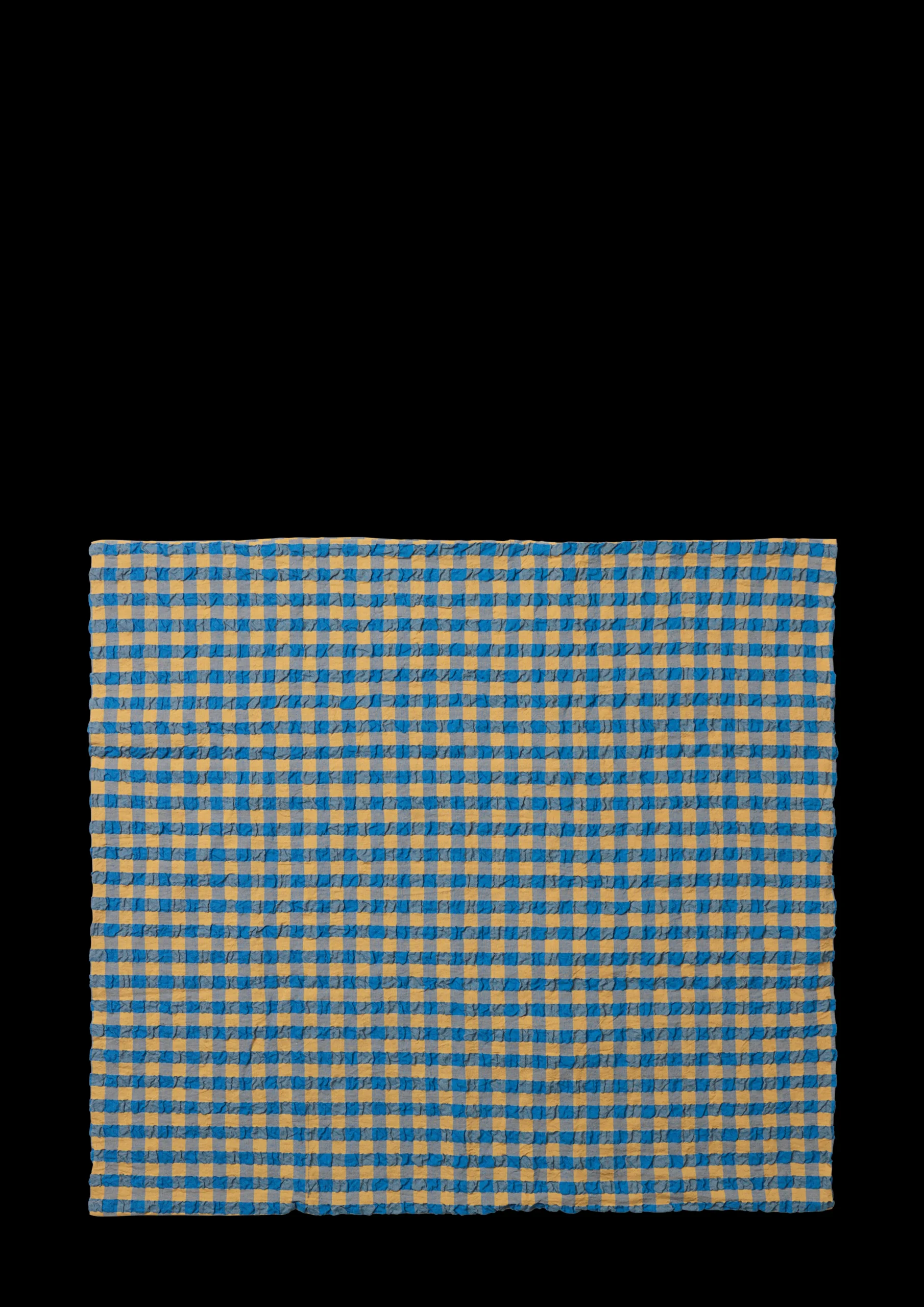 JUNA Putetrekk*Bæk&Bølge Putetrekk 60x50 cm blå/oker SE