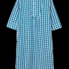 JUNA Kjoler|Nattøy*Bæk&Bølge Sonja dress S/M blå/bjørk