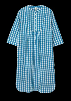 JUNA Kjoler|Nattøy*Bæk&Bølge Sonja dress S/M blå/bjørk