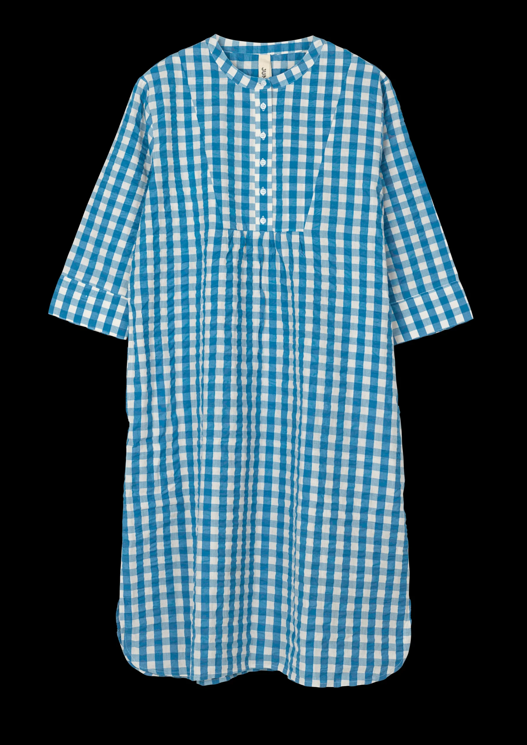 JUNA Kjoler|Nattøy*Bæk&Bølge Sonja dress S/M blå/bjørk