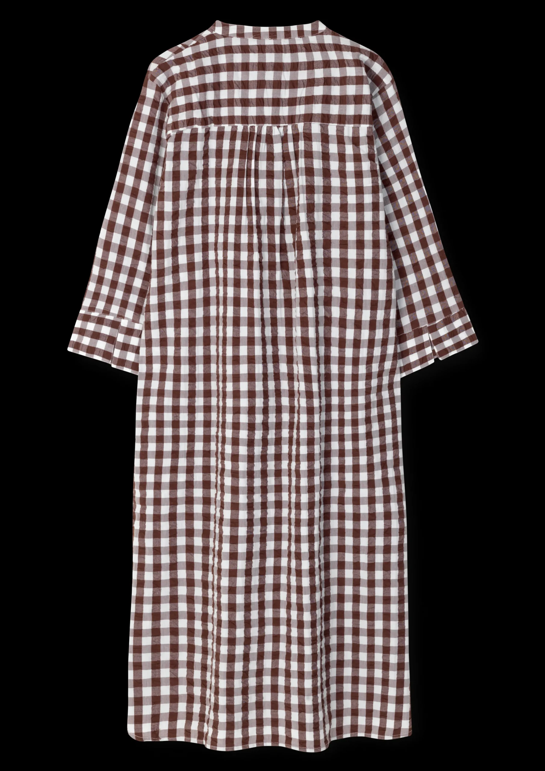 JUNA Kjoler|Nattøy*Bæk&Bølge Sonja dress XS chocolate/hvit