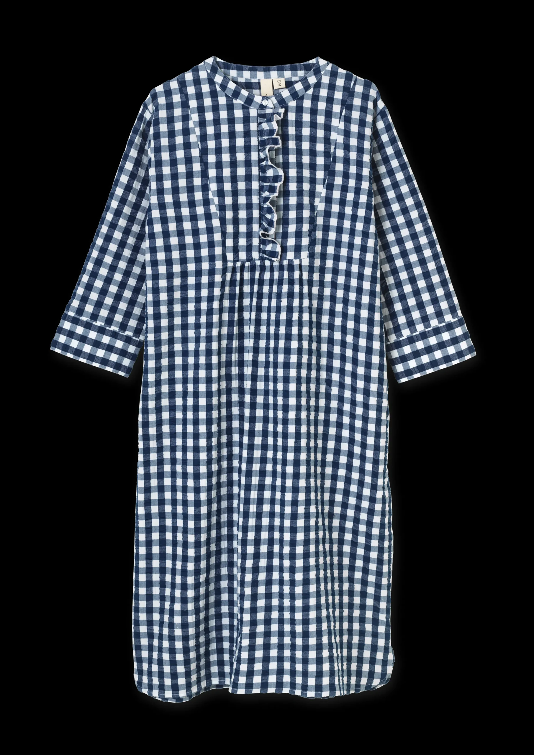 JUNA Kjoler|Nattøy*Bæk&Bølge Sonja dress XS mørk blå/hvit