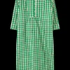 JUNA Kjoler|Nattøy*Bæk&Bølge Sonja dress S/M grønn/sand - Kjøp nå