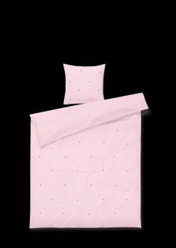 JUNA Nyheter|Sengetøy*Daisy Sengetøy 140x220 cm pink/rød DK