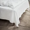 JUNA Laken*Percale Flatt laken 240x260 cm hvit