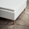 JUNA Laken*Percale Konvoluttlaken 90x210 cm hvit