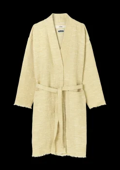 JUNA Badekåper*Reflection Bathrobe Jenda shorts one size sennep