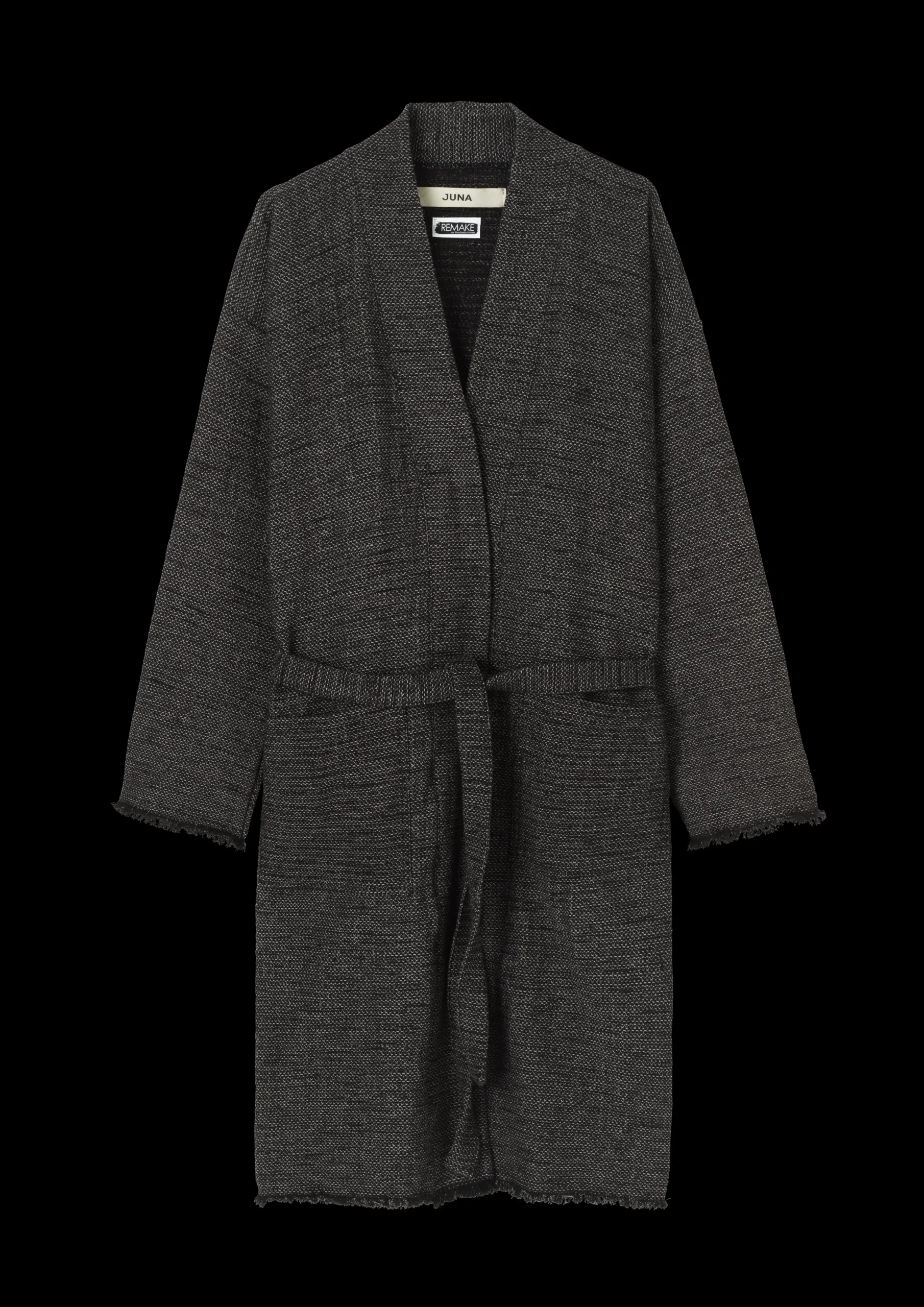 JUNA Badekåper*Reflection Bathrobe Jytte shirt one size sort