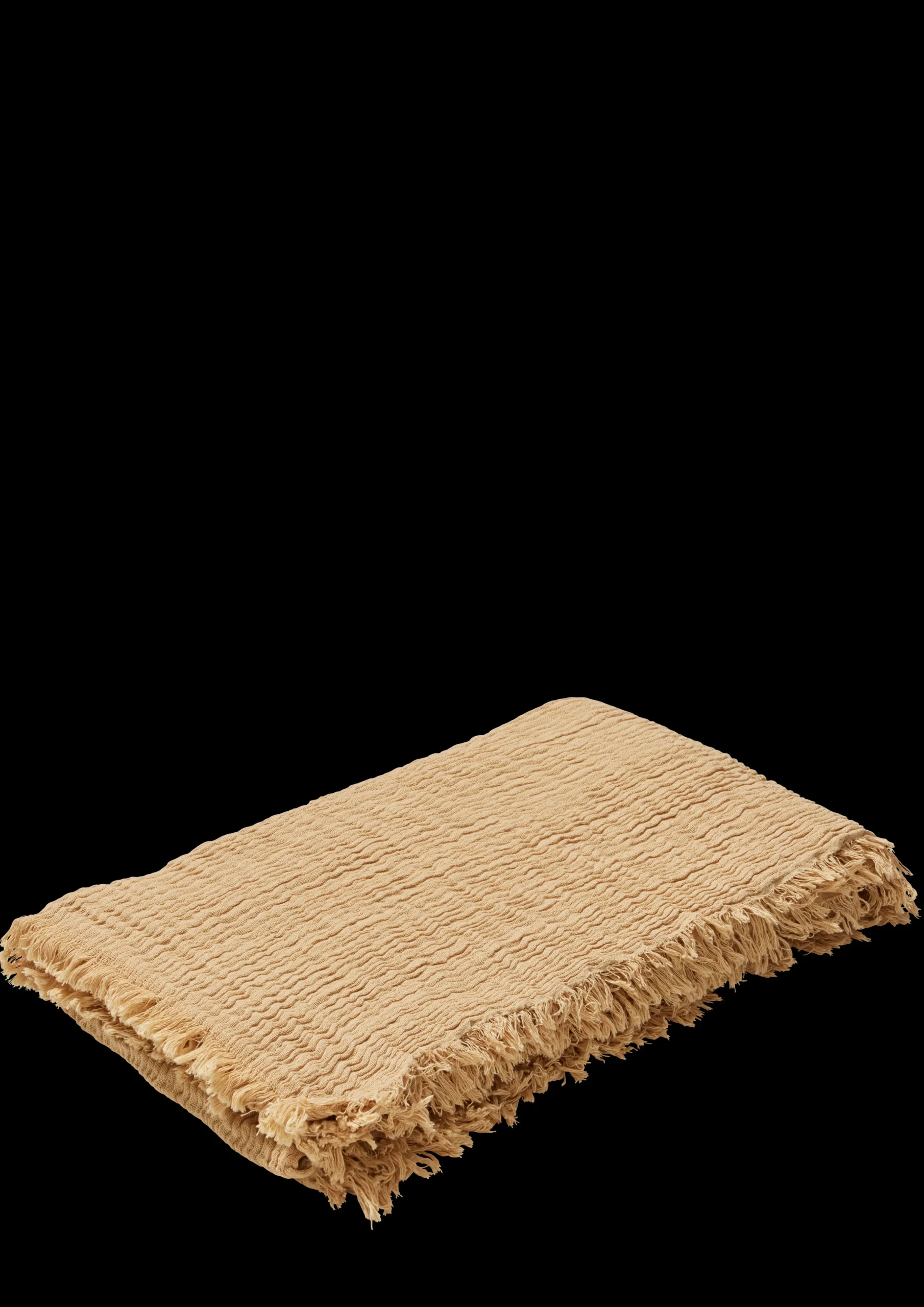JUNA Pledd*Reloved Sengeteppe 190x240 cm sand - Kjøp her