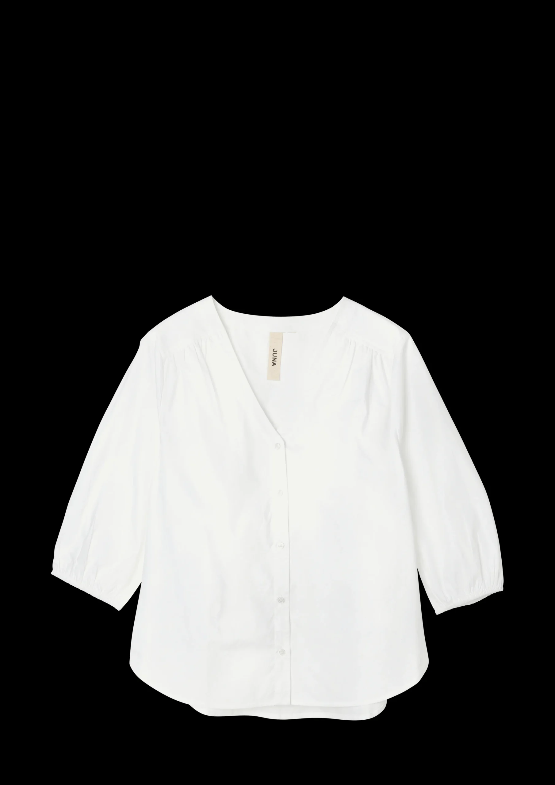 JUNA Nattøy|Topper*Soft Adele shirt XS hvit