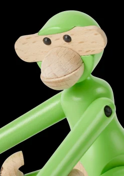 Kay Bojesen Nyheter|Trefigurer Og Skulpturer*Ape mini lys grønn