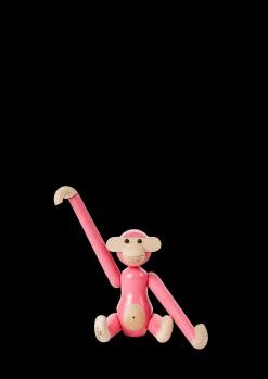 Kay Bojesen Nyheter|Trefigurer Og Skulpturer*Ape mini pink