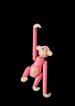 Kay Bojesen Nyheter|Trefigurer Og Skulpturer*Ape mini pink