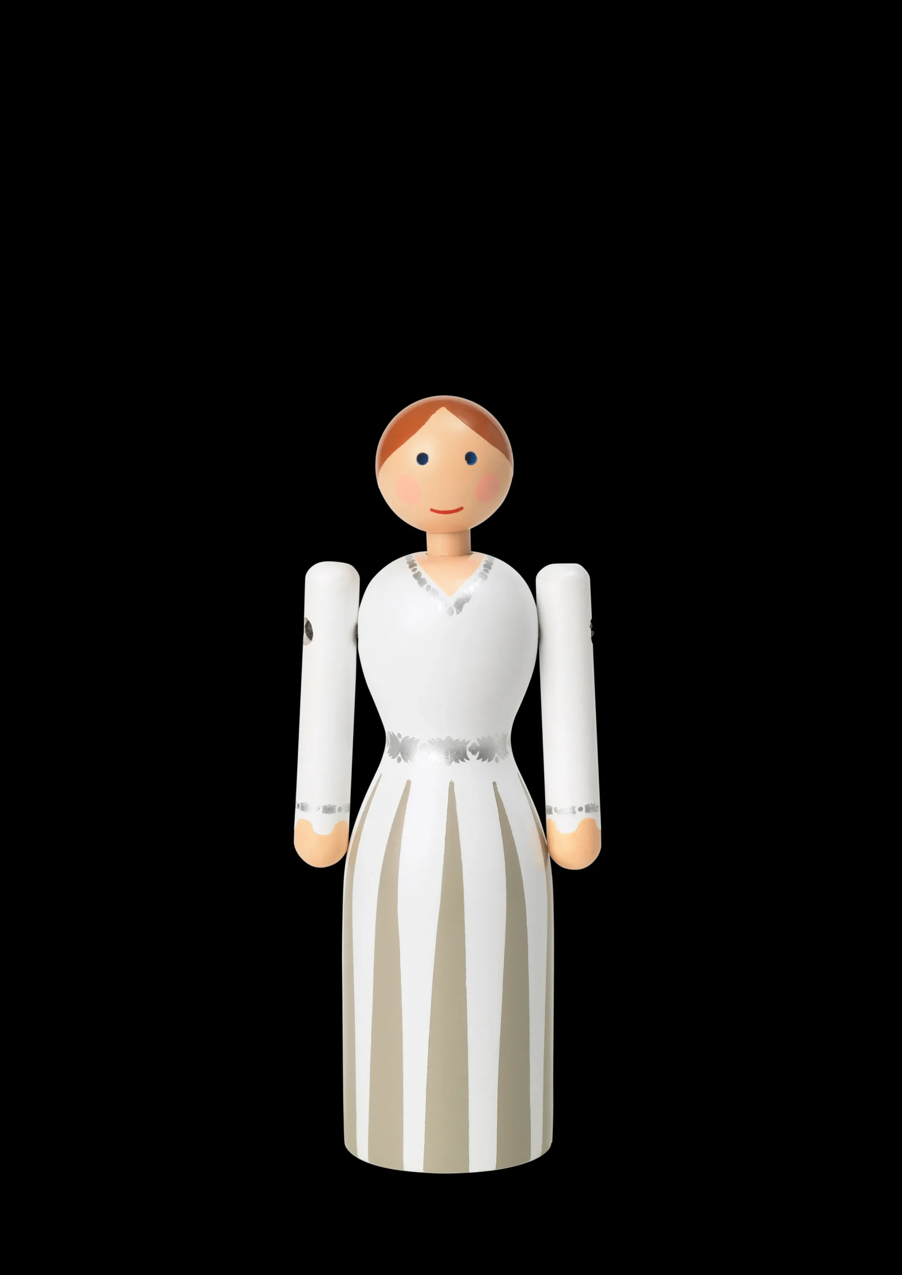 Kay Bojesen Trefigurer Og Skulpturer|Brud Og Brudgom*Bride H12 cm hvit - Kjøp på Rosendahl.com